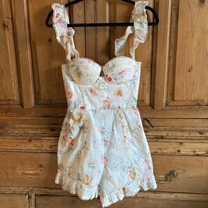 Zimmerman Embroidered Belle Romper